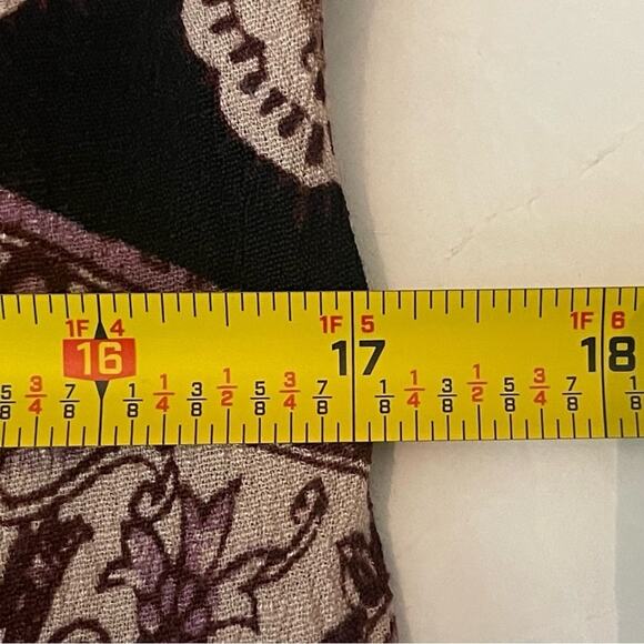 Free People Black Burgundy Boho Hippie Festival Cut Out Mini Dress NWOT Size S - Picture 11 of 12